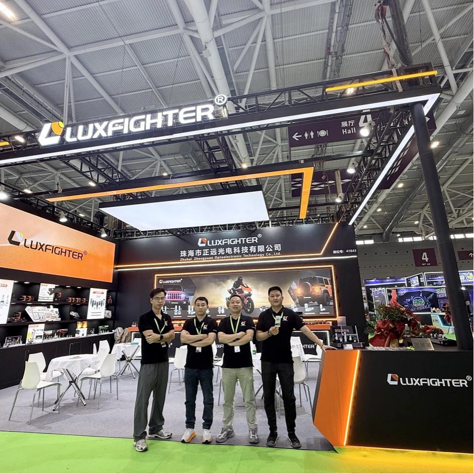LUXFIGHTER демонструє рішення преміум-світлодіодного освітлення на автовиставці Shenzhen Jiuzhou Auto Expo 2026