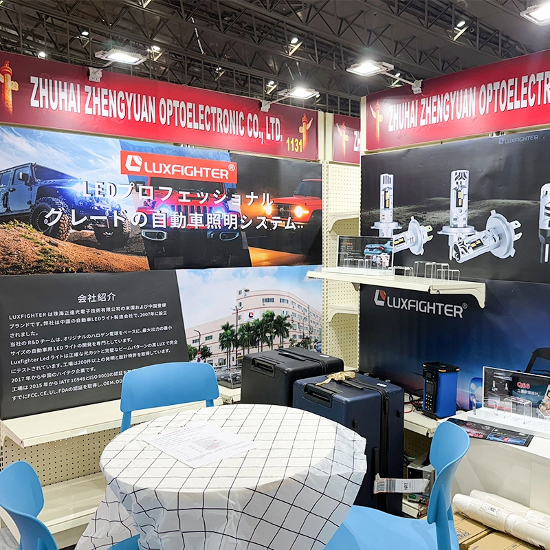 Відкрийте для себе світлодіодні фари LUXFIGHTER на виставці в Токіо 2026 року