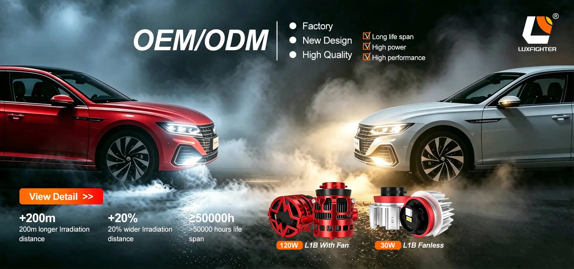 Серія Q36-60W 6000LM